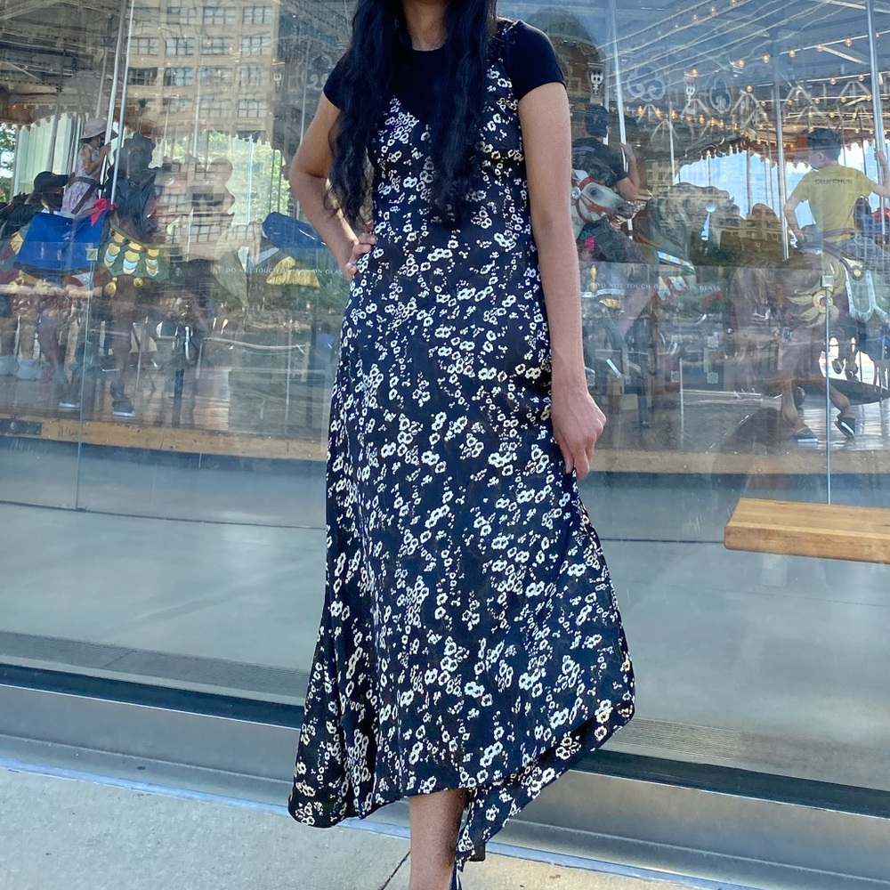 free people floral slip dress